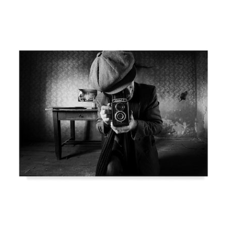 Mario Grobenski 'The Shot Camera' Canvas Art,22x32